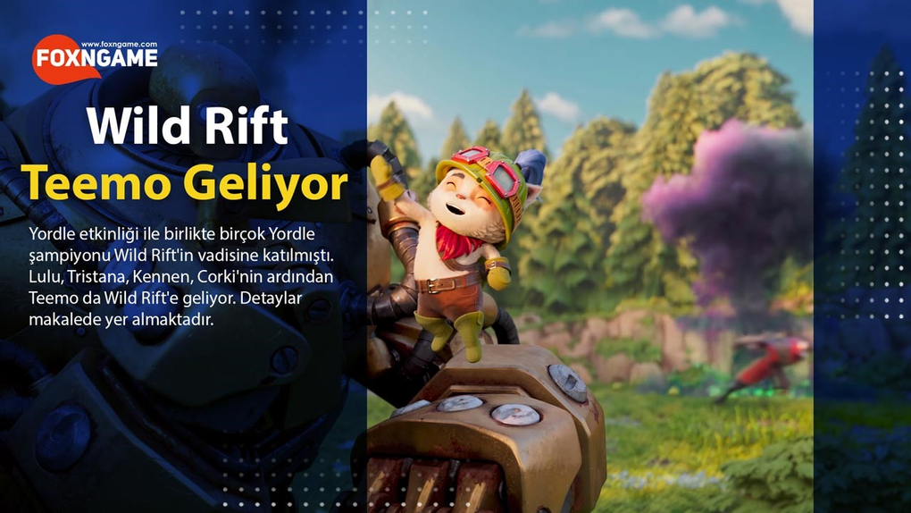 Teemo Coming to Wild Rift Teemo Coming to Wild Rift