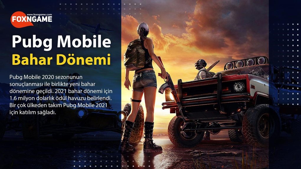 PUBG Mobile 2021 Bahar Dönemi Başlıyor PUBG Mobile 2021 Bahar Dönemi Başlıyor
