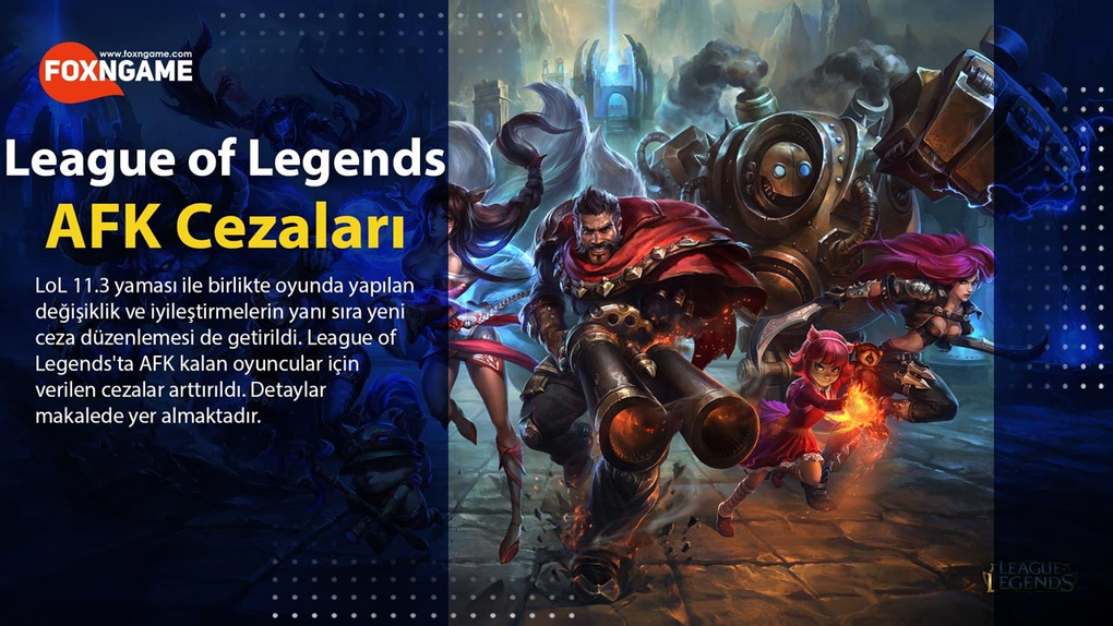 League of Legends AFK Penalties Increased League of Legends AFK Penalties Increased