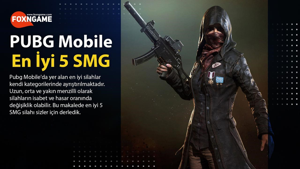 PUBG Mobile Top 5 SMG Weapons