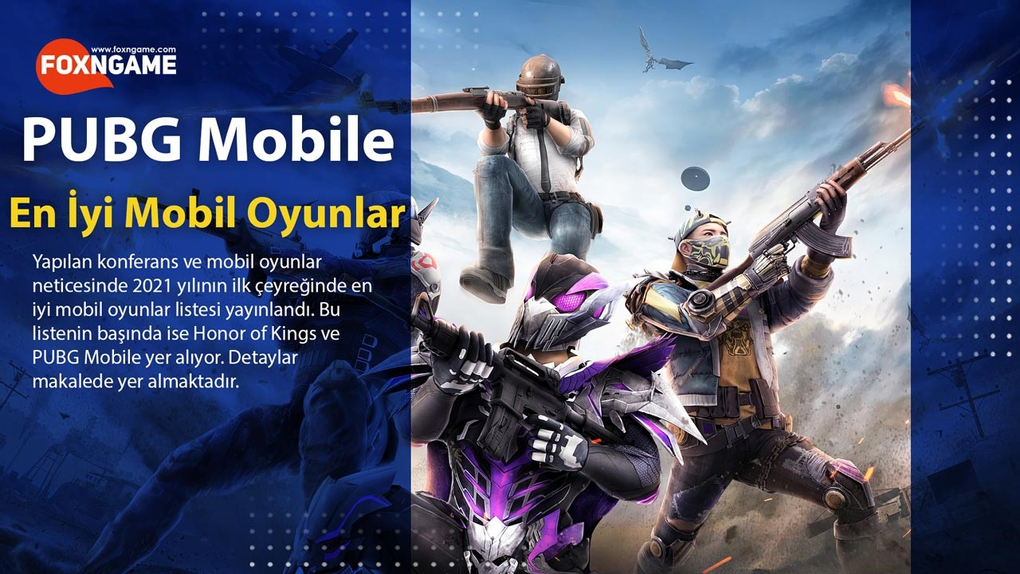 En İyi Mobil Oyunlar Listesinde PUBG Mobile En İyi Mobil Oyunlar Listesinde PUBG Mobile