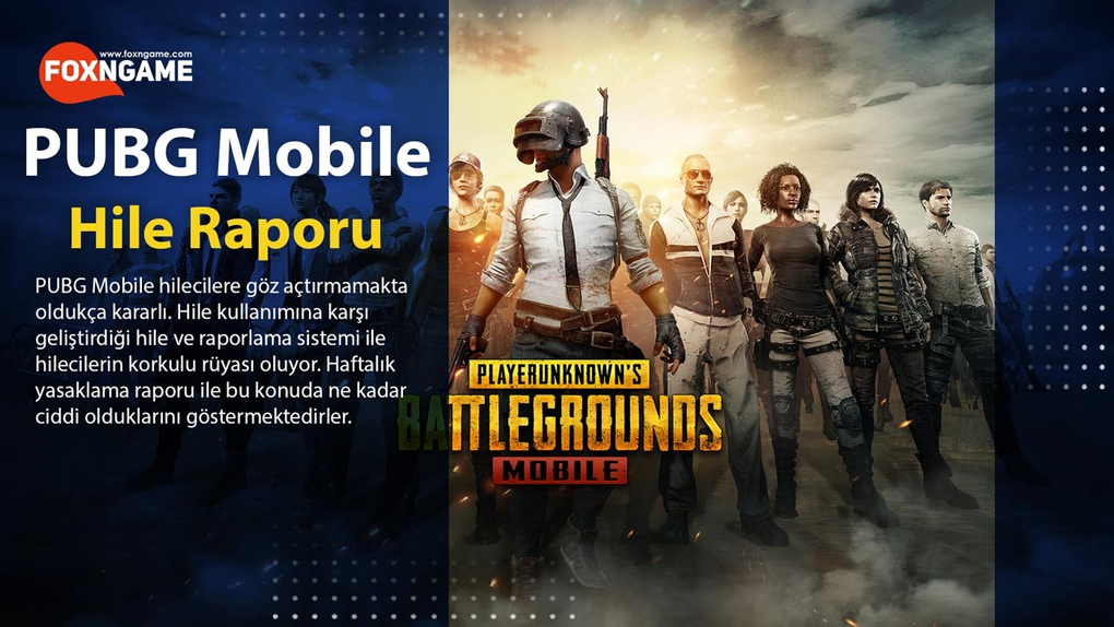 PUBG Mobile Cheat Ban Report - Week 28 PUBG Mobile Cheat Ban Report - Week 28