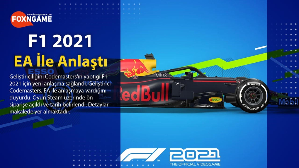 F1 2021 Çıkış Tarihi Belirlendi F1 2021 Çıkış Tarihi Belirlendi