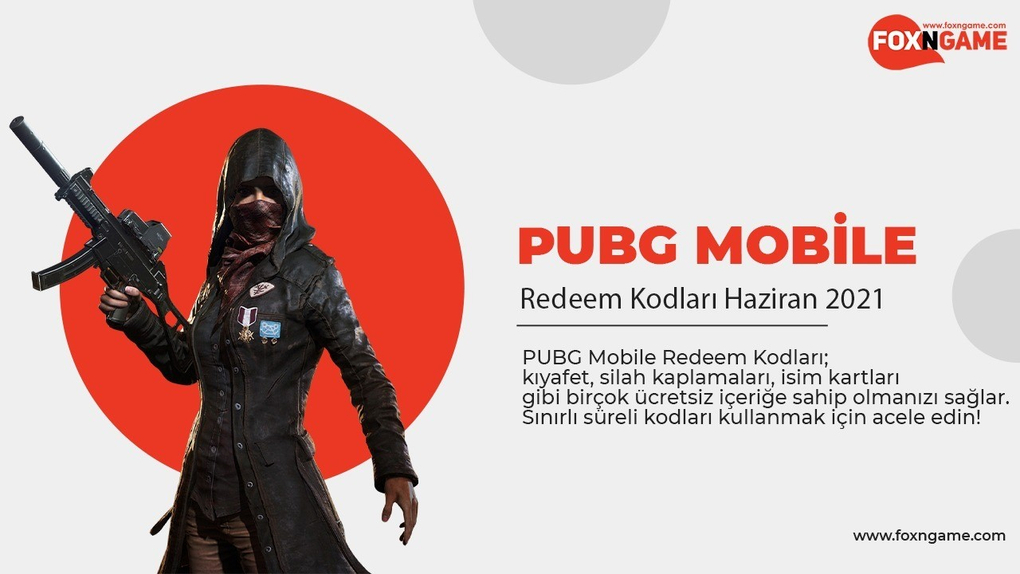 PUBG Mobile Ücretsiz Redeem Kodları | Haziran 2021 PUBG Mobile Ücretsiz Redeem Kodları | Haziran 2021