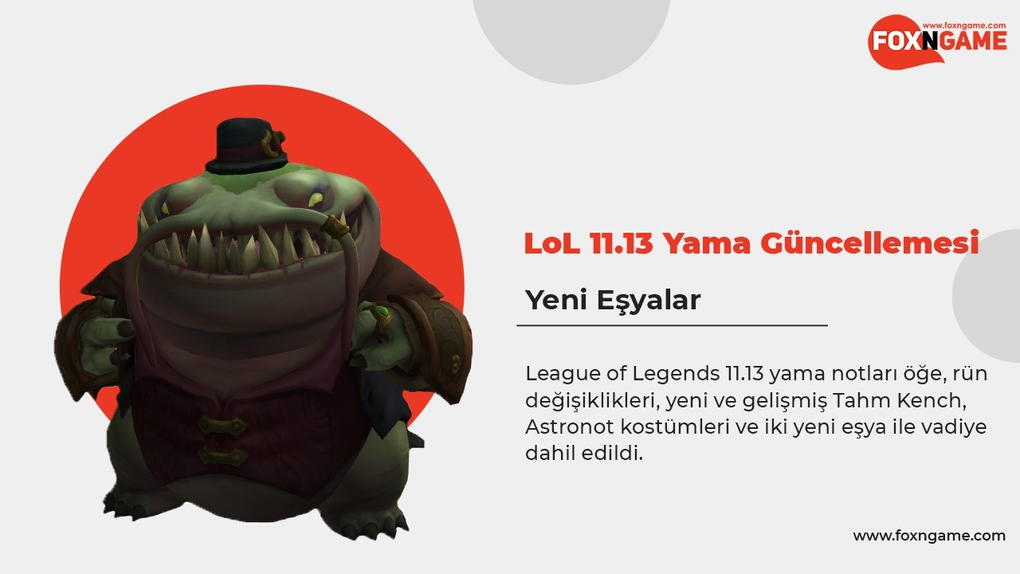 LoL 11.13 Yama Güncellemesi – Yeni Eşyalar LoL 11.13 Yama Güncellemesi – Yeni Eşyalar