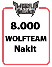 8.000 Wolfteam Nakit