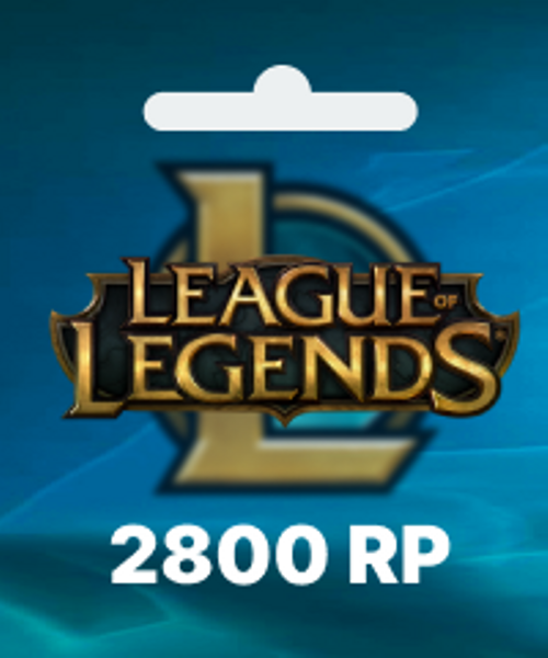 League Of Legends 2800 Riot Points