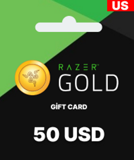 50 USD Razer Gold Global Pin 50 USD Razer Gold Global Pin
