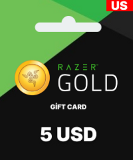 5 USD Razer Gold Global Pin 5 USD Razer Gold Global Pin
