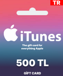 Apple Store iTunes Hediye Kartı 500 TL Apple Store iTunes Hediye Kartı 500 TL