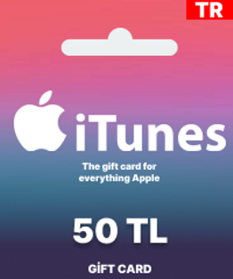 Apple Store iTunes Hediye Kartı 50 TL Apple Store iTunes Hediye Kartı 50 TL