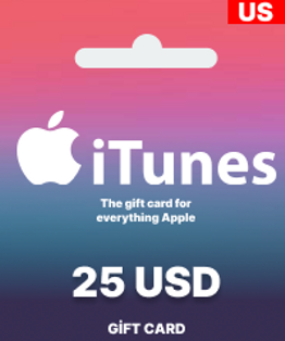 iTunes Gift Card 25 Usd iTunes Gift Card 25 Usd