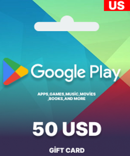 Google Play Gift Card 50 Usd Google Play Gift Card 50 Usd