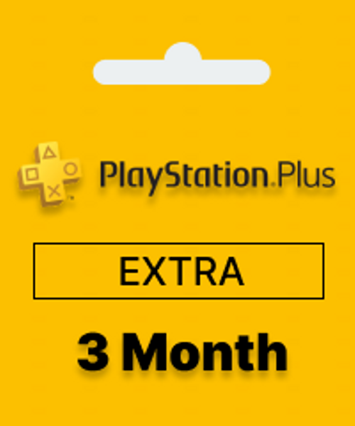 Playstation Plus Extra 3 Month Membership