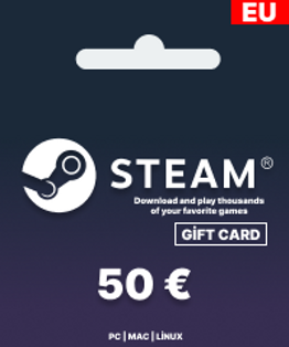 50 Euro Steam Wallet Card 50 Euro Steam Wallet Card