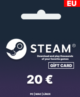 20 Euro Steam Wallet Card 20 Euro Steam Wallet Card