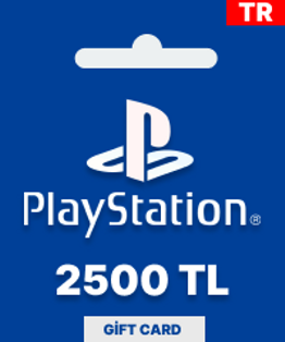 Playstation Hediye Kartı 2500 TRY Playstation Hediye Kartı 2500 TRY