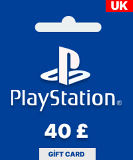 PlayStation Gift Card 40 Pound PlayStation Gift Card 40 Pound