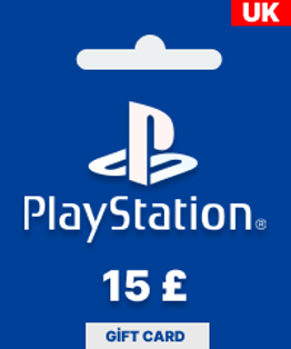 PlayStation Gift Card 15 Pound PlayStation Gift Card 15 Pound