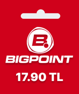 Bigpoint 17.90 TL lik Kupon Bigpoint 17.90 TL lik Kupon