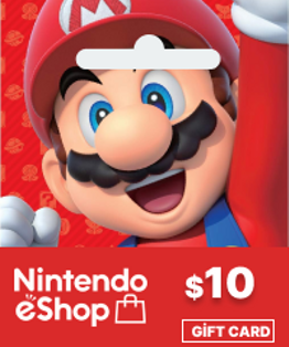 Nintendo eShop Gift Cards 10 Dolar Nintendo eShop Gift Cards 10 Dolar