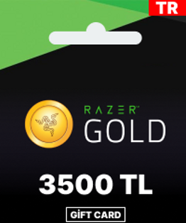 3500 TL Razer Gold Pin 3500 TL Razer Gold Pin