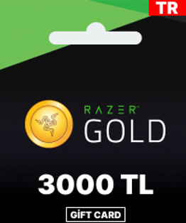 3000 TL Razer Gold Pin 3000 TL Razer Gold Pin