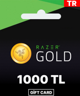1000 TL Razer Gold Pin 1000 TL Razer Gold Pin