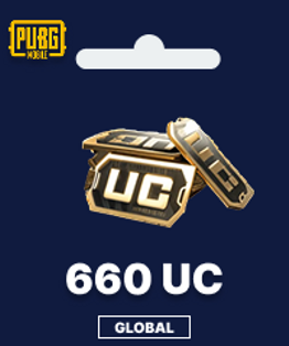 660 PUBG Mobile UC 660 PUBG Mobile UC