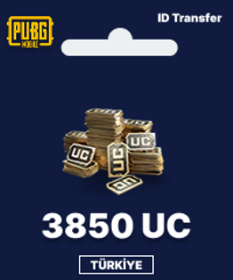 3850 PUBG Mobile UC 3850 PUBG Mobile UC