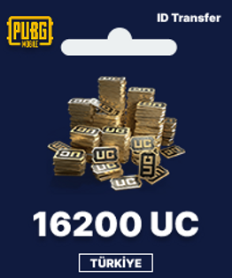 16200 PUBG Mobile UC 16200 PUBG Mobile UC