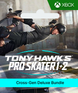 Tony Hawks Pro Skater 1 + 2 Cross-Gen Deluxe Bundle Xbox Key Tony Hawks Pro Skater 1 + 2 Cross-Gen Deluxe Bundle Xbox Key