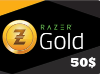 Razer Gold 50 USD Pin Razer Gold 50 USD Pin