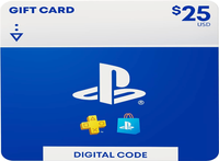 Playstation Network 25$ USD Gift Card
