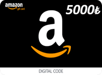 Amazon 5000 TL Hediye Kartı Amazon 5000 TL Hediye Kartı