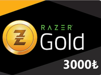 3000 TL Razer Gold Pin 3000 TL Razer Gold Pin