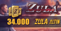 34.000 Zula Altını