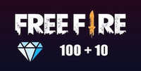 Free Fire 100 + 10 Diamond