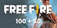 100 + 50 Free Fire Elmas