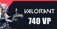 Valorant 740 VP