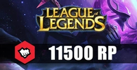 League Of Legends 11500 Riot Points