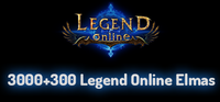 3000+300 Legend Online Elmas