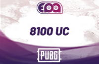 PUBG Mobile 8100 UC