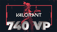 740 VP Valorant Points
