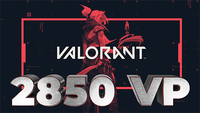 2850 VP Valorant Points