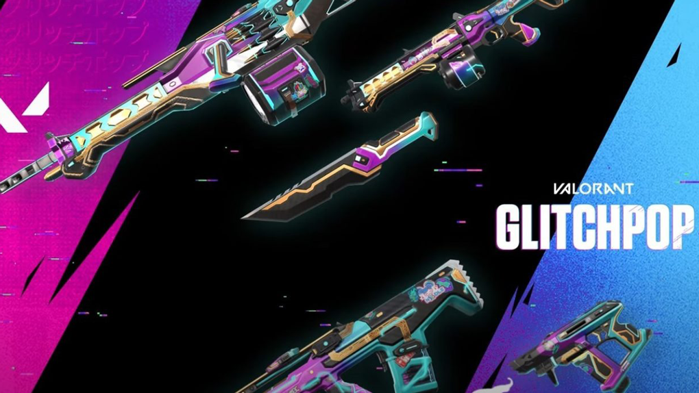 Valorant: New 'Cyberpunk' themed Glitchpop skins are the coolest weapon skins ever