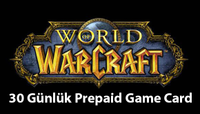World of Warcraft 30 Günlük Prepaid Game Card