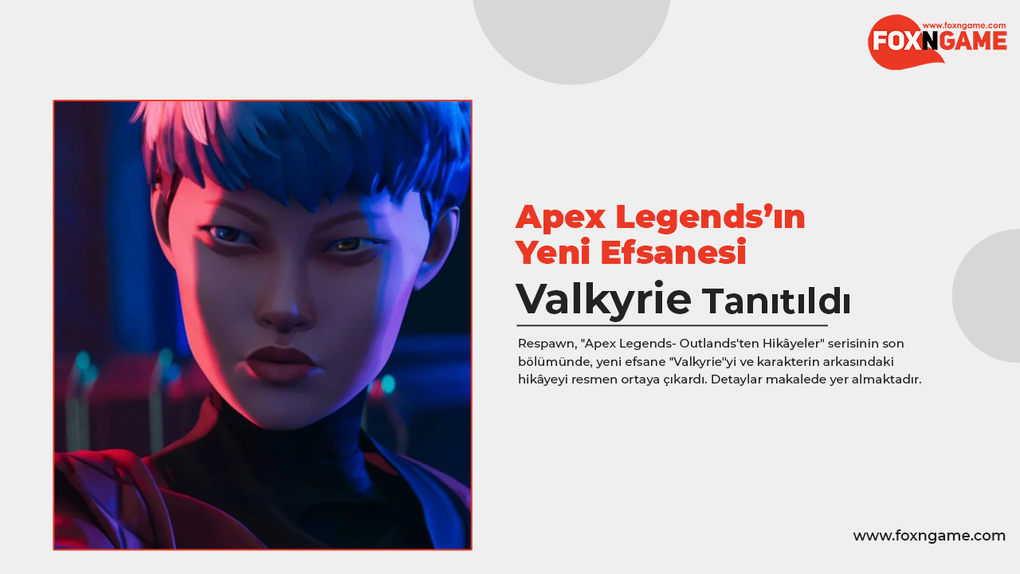 Apex Legends’ın Yeni Efsanesi Valkyrie Tanıtıldı