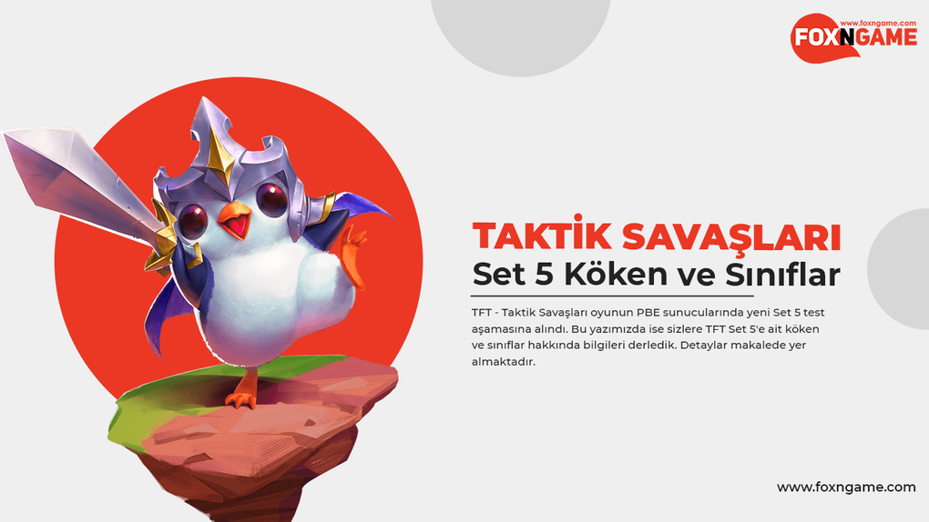 Taktik Savaşları Set 5 Köken ve Sınıflar