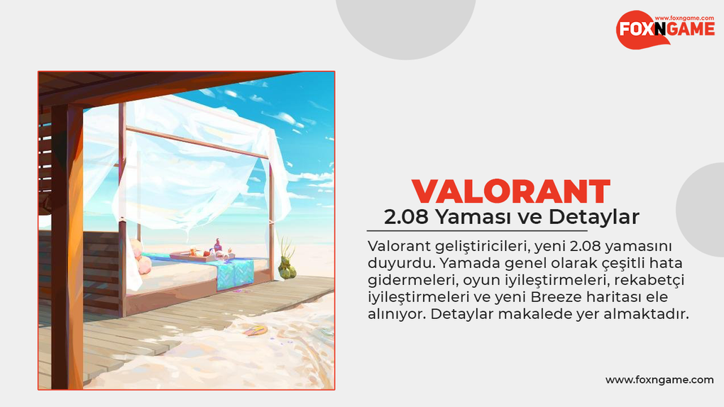 باتش Valorant 2.08 - خريطة نيو بريز باتش Valorant 2.08 - خريطة نيو بريز